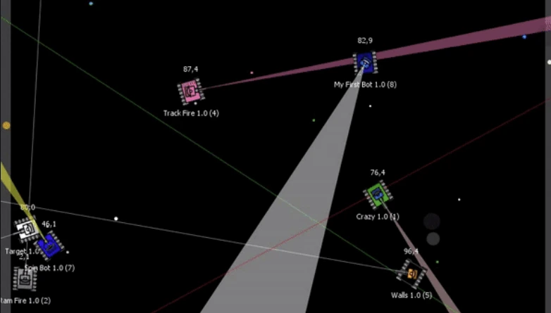 Robocode Tank Royale Bot preview